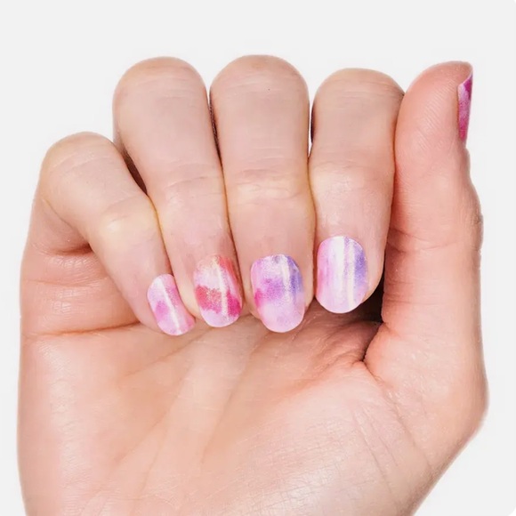 *Retired* Color Street: Painted Dawn | Pastel Pink Clouds Watercolor Purple - Picture 10 of 12